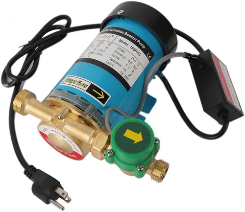 Miniatura 2 de 115V/60HZ 120W 3/4 pulgadas Outlet Home Bomba de presión de agua automática Bomba de refuerzo de ducha con interruptor de flujo de agua para toda