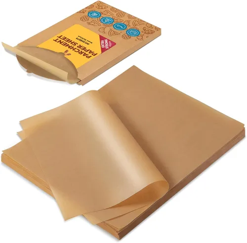 Miniatura 17 de Katbite 350 hojas de papel pergamino de 9 x 13 pulgadas, papel de hornear sin blanquear de servicio pesado, antiadherente y a prueba de aceite