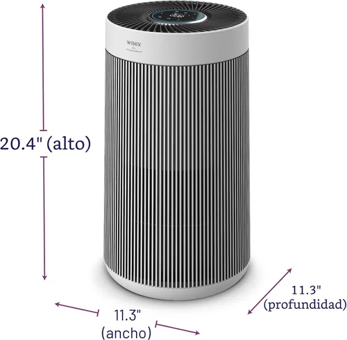 Miniatura 8 de WINIX T810 - Purificador de aire para habitación extra grande del hogar de hasta 1968 pies cuadrados en 1 hora con Wi-Fi inteligente, monitor