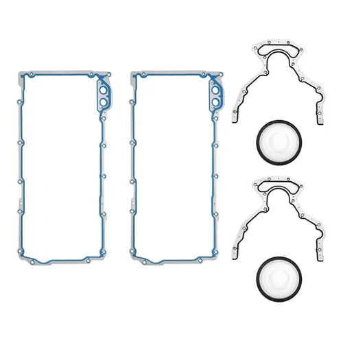 Miniatura 6 de Juego de juntas de cárter de aceite y kit de juntas de sello principal trasero - OS32241 OS30693R 12612350 BS 40640 12639249 89060436 Compatible