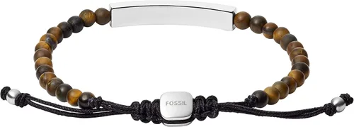 Miniatura 2 de Fossil - Pulsera de identificación de acero inoxidable chapado para hombre de regalo personalizada grabable