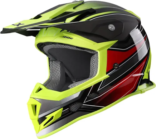 Miniatura 10 de GLX GX23 - Casco para bicicleta de tierra/motocross - Negro mate, L - Aprobado por el Departamento de Transporte de EE. UU