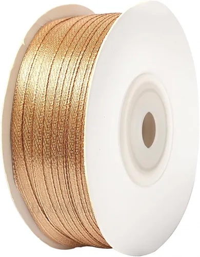 Miniatura 57 de Cinta blanca de 1/8 pulgadas x 100 yardas, cintas de tela de satén blanco para envolver regalos, manualidades, álbumes de recortes, ramos florales