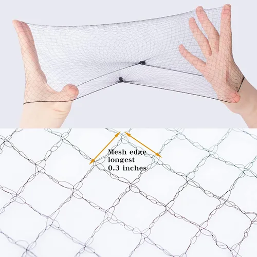 Miniatura 2 de WeKen Red de pelo invisible con borde elástico para mujeres, servicio de alimentos, ballet, moño, dormir, embalaje individual, 20 pulgadas