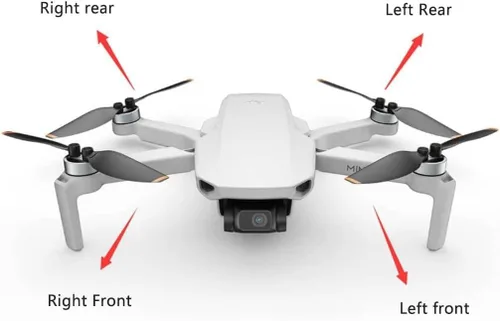 Miniatura 2 de Mini SE Reparación Piezas Drone Brazos para DJI Mavic Mini SE Reemplazos (Frente Derecha)
