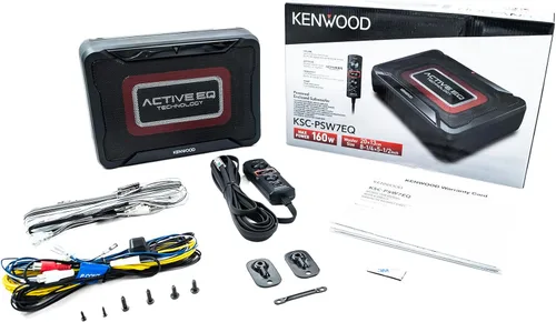 Miniatura 4 de Kenwood KSC-PSW7EQ Subwoofer compacto activo con ecualizador activo