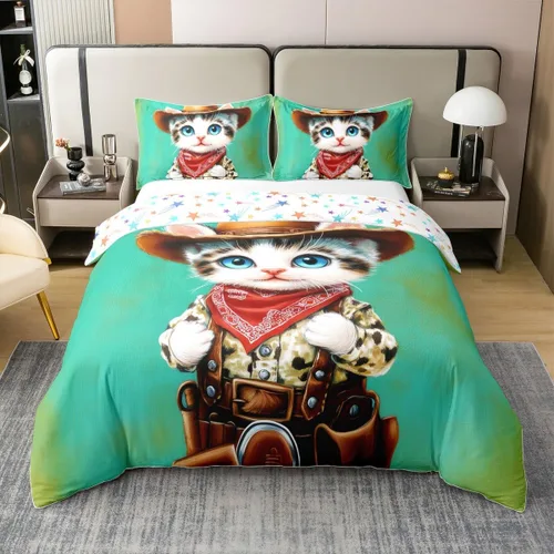 Miniatura 45 de jejeloiu Cute Mushroom Decor Duvet Cover 100% Cotton for Kids Boys Girls Twin Size Botanical Plants Bedding Set Cartoon Mushrooms Comforter Cover