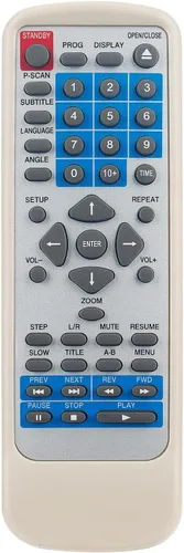 Allimity Mando a distancia reemplazado para reproductor de DVD PROTRON Avion DP200 PD007 800 1100 PD800 DP PD 200 007 PD1100