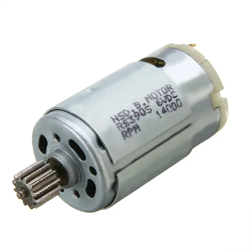 Miniatura 4 de 6V 14000RPM Motor Eléctrico RS390 Kid Car Motor Para Kid Ride On Car Bike Toy Gear Box Motor Para Piezas de Motor Accesorios