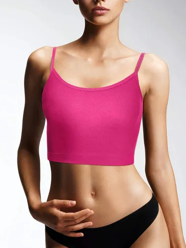 Miniatura 2 de SATINIOR 6 Pieces Women Crop Tops Spaghetti Strap Crop Top Cami Crop Sleeveless Tank Tops for Sports Yoga