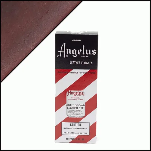 Miniatura 2 de Angelus Tinte para cuero, 3 onzas, marrón claro, 3 onzas líquidas