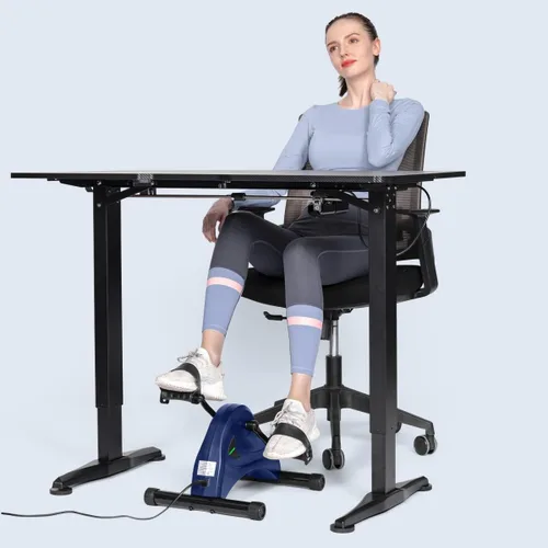 Miniatura 5 de Mini bicicleta estática motorizada ejercitadora de pedal eléctrica para personas mayores, entrenamiento de rehabilitación, ejercitador de pedal