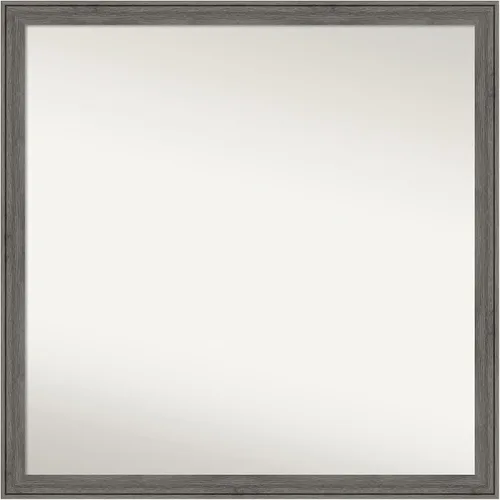 Miniatura 62 de Amanti Art Espejo personalizado, espejo de baño gris plomo a rayas, espejo de pared o espejo de tocador de baño sobre el fregadero