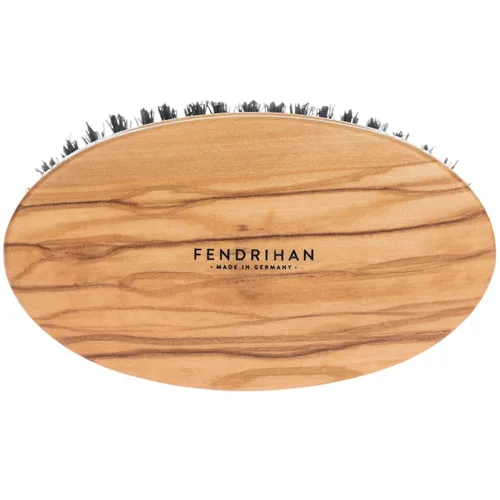Miniatura 3 de Fendrihan Cepillo de pelo militar de cerdas de jabalí y madera de olivo, cerdas medianas rígidas, fabricado en Alemania Olivewood