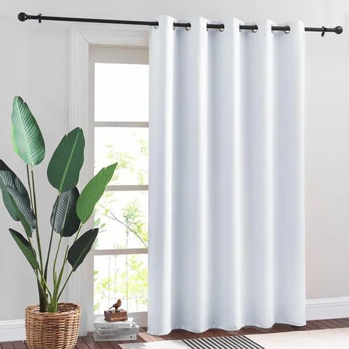 Miniatura 62 de RYB HOME - Cortinas opacas para patio - Cortinas con ojales sólidos, paneles de ventana grandes, eficiencia energética, cortinas de privacidad