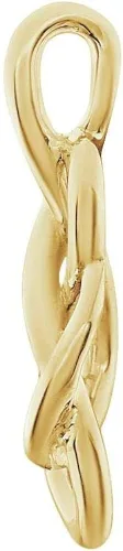 Miniatura 2 de Colgante con forma de nudo de amor en forma de lágrima (0.787in x 0.331in)