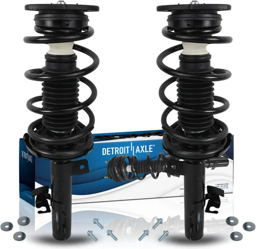 Miniatura 14 de Detroit Axle - 4WD 2 puntales delanteros para Nissan TITAN Pathfinder Armada INFINITI QX56 puntales completos con muelles helicoidales de reemplazo