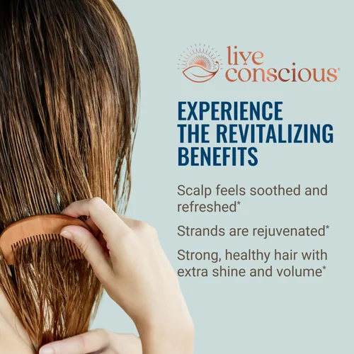 Miniatura 8 de Hair La Vie Live Conscious Revitalizing Blend Vitaminas para el crecimiento del cabello para mujeres para apoyar la salud del cabello, suplementos