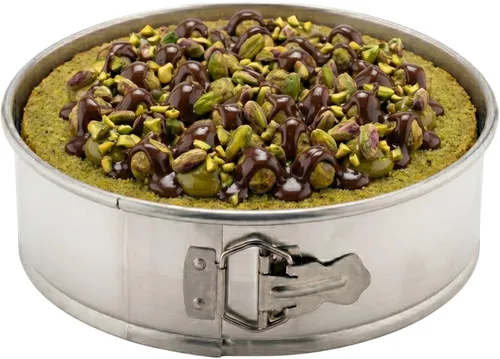 Miniatura 7 de Restaurantware Met Lux - Molde redondo para tartas de 9 pulgadas, 1 molde desmontable – pestillo de liberación inferior extraíble, bandeja