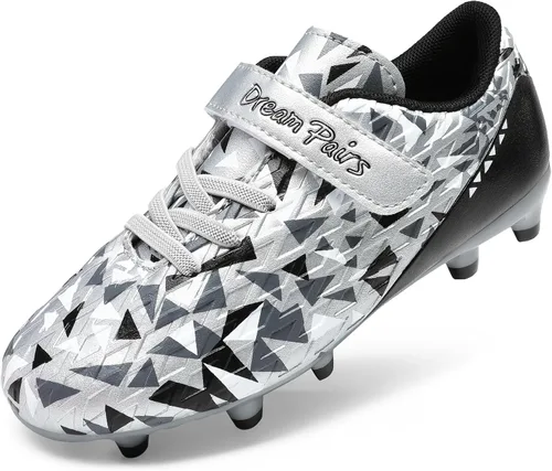 DREAM PAIRS Zapatos de fútbol para niños y niñas, zapatos de fútbol para niños pequeñosniños grandes