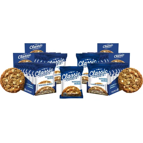 Miniatura 31 de Galletas Classic Cookie suaves horneadas con relleno de crema y galleta, hechas con chips de crema blanca Hershey's® Premier, 2 cajas, 16 galletas