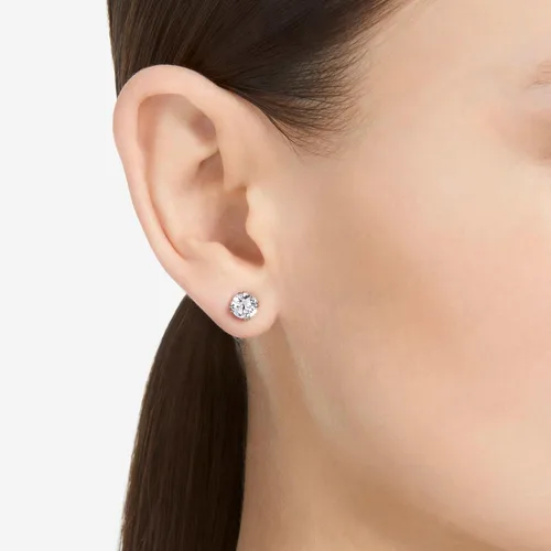 Miniatura 4 de Aretes de clavija perforados Swarovski Constella