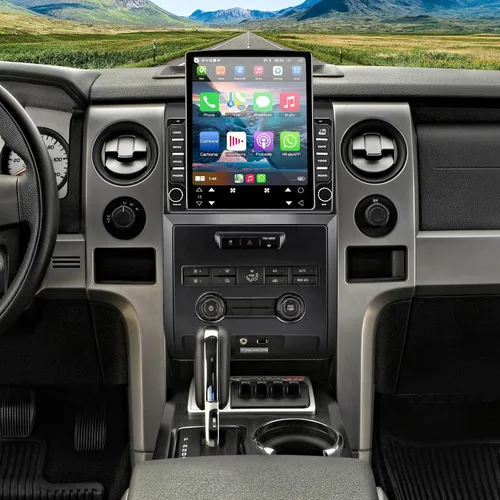 Actualización de radio estéreo de coche para Ford F150 F-150 2009 2010 2011 2012 2013 2014, 9.7 pulgadas Android 13 Radio de coche estéreo pantalla