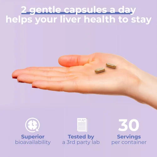 Miniatura 6 de Avenir Nutrition Liver Shield & Cleanse Suplemento de desintoxicación y reparación de limpieza hepática a base de hierbas Suplementos