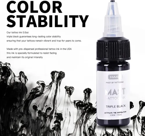 Miniatura 9 de Kit de bolígrafo de tatuaje Mast Tour, fuente de alimentación inalámbrica para tatuaje, kit de ametralladora de tatuaje, 20 agujas de tatuaje