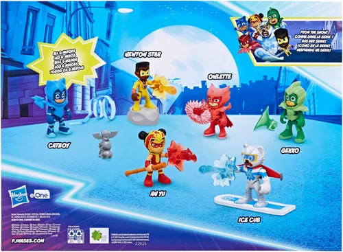Miniatura 4 de PJ Masks Power Heroes Meet The Power Heroes - Juego de figuras con 6 figuras y 14 accesorios, juguetes preescolares para niños de 3 años en adelante
