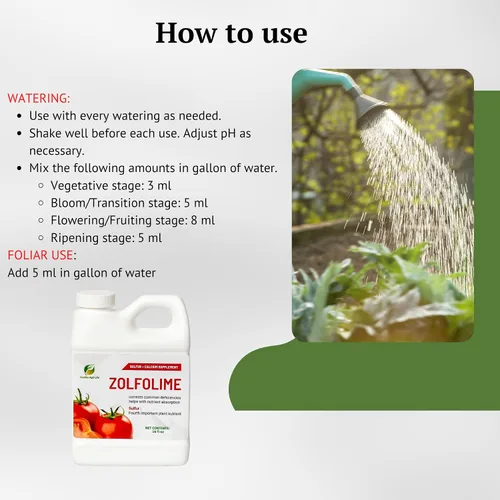 Miniatura 4 de Healthy Agri Life - Líquido de alimentos para césped y plantas de azufre - Aflojante y acondicionador de suelo, ideal para suelos compactos, agua