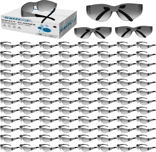 Miniatura 9 de Salfboy Gafas de Seguridad Ansi Z87.1 Gafas de Seguridad Transparentes a Granel Lentes Resistente al Impacto Gafas Protectoras para Hombres