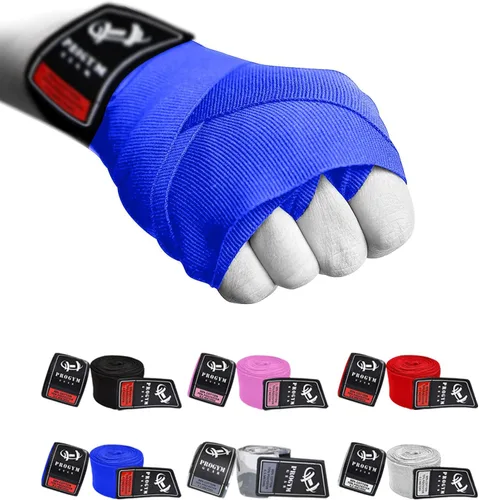 Miniatura 3 de Vendas de boxeo Advance Guantes interiores para perforar vendajes elásticos debajo de los mitones, gran protección, envoltura de boxeo para artes