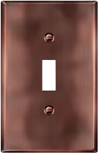 Miniatura 43 de LIDER Placa de Pared de Metal para Interruptor de Luz de Palanca, Cubierta de Interruptor de Acero Inoxidable, Resistente a la Corrosión