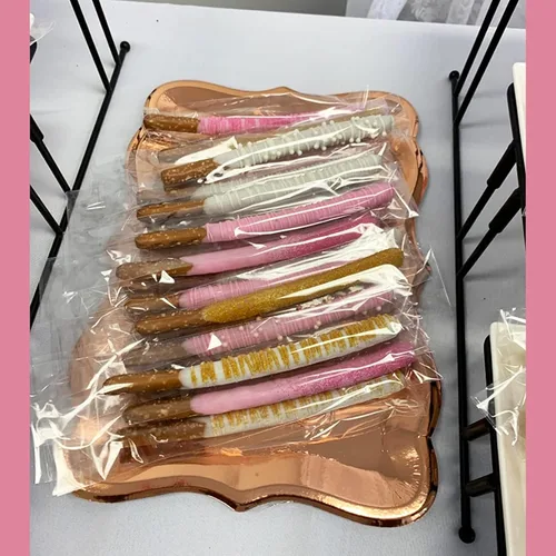 Miniatura 7 de Morepack Bolsas de celofán autosellables, 2 x 10 pulgadas, 100 bolsas transparentes para barra de pretzel, bolsa resellable para embalaje, paletas