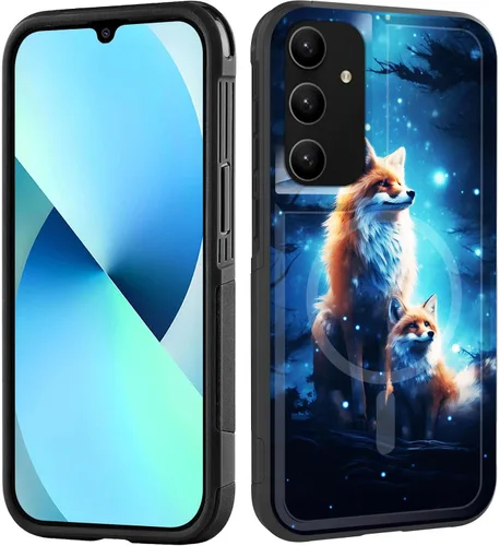Miniatura 197 de Funda magnética para Galaxy A16 5G, [compatible con MagSafe] [protección contra caídas de grado militar] Funda resistente a prueba de golpes
