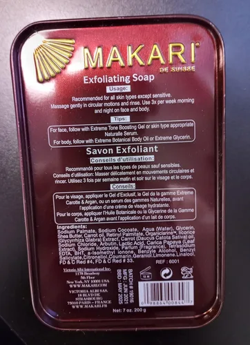 Miniatura 12 de Makari Exclusivo juego de regalo de 3 piezas para tonificar la piel, kit de cuidado personal incluye leche tonificante de 16.8 onzas, crema