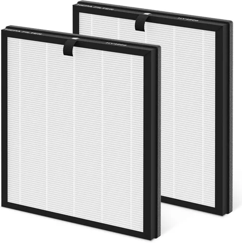 HY4866 Filtro de repuesto de alta calidad compatible con Morento HY4866, HEAPETS P358, Westhey HY4866 y YIOU M1 purificador de filtro de aire, 2