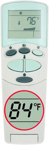 CHOUBENBEN Reemplazo para LG Aire acondicionado Control remoto ASNW2438RH0 ASNW2438RH1 LAN095HV LAN120HSV LAN125HV LAN126HV LAN185HV LAN186HV
