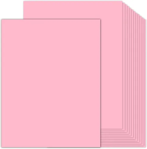Miniatura 10 de 100 hojas de cartulina negra de 8.5 x 11 pulgadas, papel de impresora Goefun de 80 libras para Halloween, invitaciones, álbumes de recortes, Negro