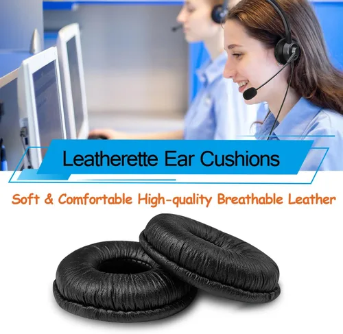 Miniatura 3 de Almohadillas para auriculares Plantronics, repuesto para Plantronics HW251N HW261N HW510 HW520 Blackwire 3210 3220 3320 C320 C3225 Jabra PRO 920 930