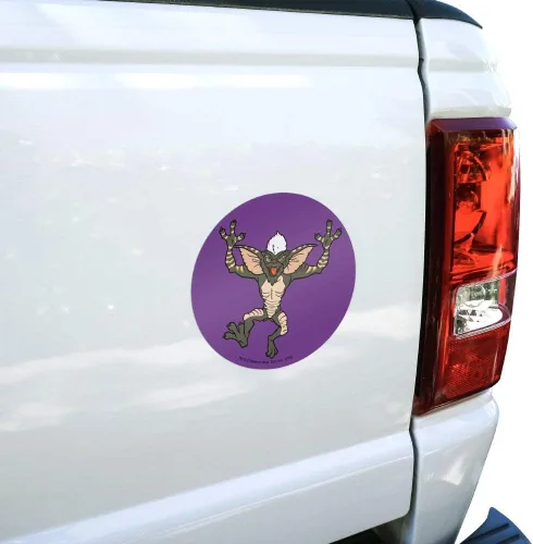 Miniatura 4 de Gremlins Stripe Automotive Car Window Locker Circle Bumper Sticker