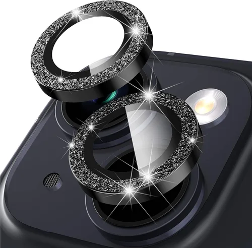Miniatura 14 de Suoman Protector de lente de cámara para iPhone 14 de 6.1 pulgadas, protector de lente de cámara de 6.7 pulgadas, película de vidrio templado 9H
