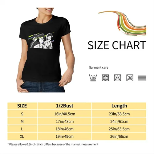 Miniatura 6 de Soda Music and Stereo Women's T-Shirt Printed Casual Crewneck Short Sleeve Tops Summer Tee Black