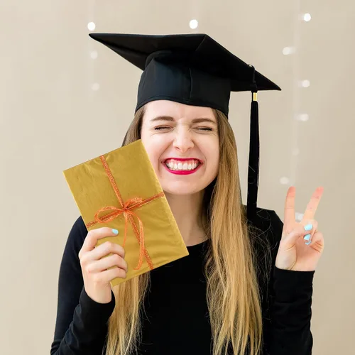 Miniatura 6 de NEBURORA 60 hojas de papel de seda metálico negro dorado plateado a granel para bolsas de regalo, papel de arte para bricolaje, graduación