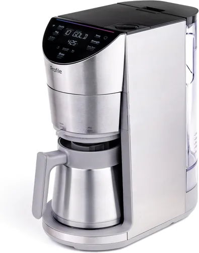 Miniatura 8 de GE Profile Smart Grind & Brew - Cafetera con Servicio Individual sin Cápsulas, Depósito de Agua de 90 oz, Jarra Térmica de 10 Tazas, Control de Voz