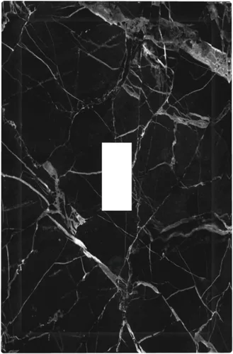 Miniatura 65 de Placa de receptáculo para interruptor basculante de una sola banda, 1 banda Decora GFCI Starry Night Painting Placa decorativa de pared