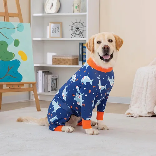 Miniatura 7 de Traje de recuperación para perros después de la cirugía para hembras y machos, camiseta de castración para perros de talla mediana y grande