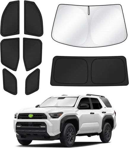 Miniatura 76 de Canvcle Parasol para parabrisas para Honda Civic de 11ª generación 2022-2025 2026 (no para Hatchback), kit de cubierta para ventana trasera lateral