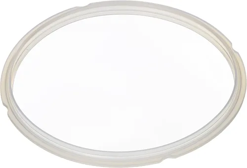 Anillos de sellado instantáneo de potes, pack doble, color blanco transparente, para modelos 5 c/l o 6 c/l., Claro, Blanco transparente